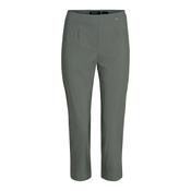 Robell Crop Trousers | Khaki Green image