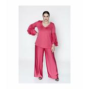 SPG Pleated Sleeve Blouse in Pink