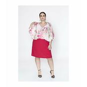 SPG Floral Cape Dress in Pink image