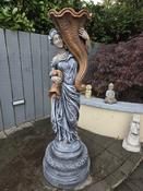 Tall Shell Lady Statue with Stand image
