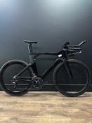 Trek Speed Concept Rim - M - Matte/Gloss  Black - CUSTOM BUILD - 105 12 Speed - Mavic Cosmic Carbon Aero Wheels