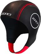 ZONE 3  Neopreno Swin Cap, Black/Red, S