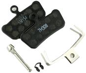 Avid Disc Brake Pads  Medium OrganicSteel Quiet  TrailGuideG2Level 4 Piston image