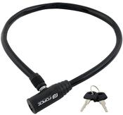 FORCE  Lock F Eco Without Holder 70Cm/8Mm, Black