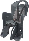 Polisport Koolah CFS Rear Child Bike Seat – Carrier Fit (Dark Grey/Silver) image
