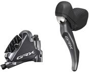 Shimano ST-RX810-LA GRX dropper post lever bled with BR-RX810 calliper, left hand image