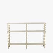 SELINA CONSOLE TABLE, WHITE, FIRWOOD