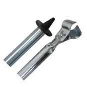 Via Mondo Steel Storm Pole With Foot 170-260cm, 19/22mm