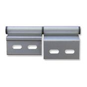 Aluminium door hinge, left hand. image