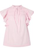 Lura Short Sleeve Tie Front Top image