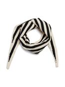 Lullu Mini Stripe Knit Scarf