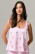 Arianna Scoop-Neck Embellished Top