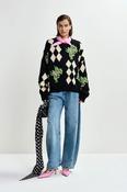 Jactori Embroidered Pullover
