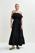 Joyce Belted Ruffle Dress image