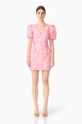 Monique Puff Sleeve Mini Dress image