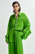 Judith Oversized Ruffle Shirt image