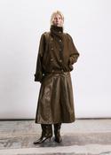 Parker Cropped Trench