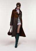 Kagu Patchwork Trench Coat image