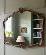 Bronze Framed Mirror — Willow Antiques image