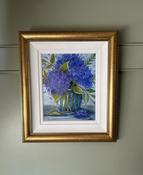 Framed Oil On Canvas “Dreams” By Cathy Lewis — Willow Antiques image