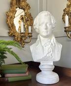 Heavy Plaster Bust Of Mozart — Willow Antiques