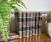 Set of 7 Antique Books 📚 Waverly Novels — Willow Antiques image