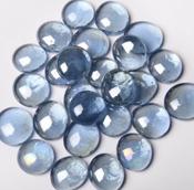 Sea Blue Glass Pebble