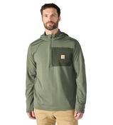 Carhartt Force Ironwood 1/2 Zip Hoodie 107741 image