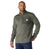Carhartt Force Ironwood 1/2 Zip Mock Neck Sweatshirt 106423 image