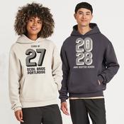 Personalised 3D Stripy Style Design Graduation &amp; TY Hoodies