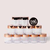Rose Gold Mix Jars