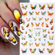 Butterfly Nail Stickers N022 image