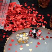 Love Heart Red Sequin Nail Charms