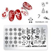 Christmas Stamping Plate FG-039