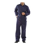 Beeswift - Click Fire Retardant Cotton Boilersuit  Navy
