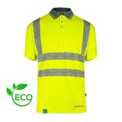 Envirowear Hi-vis Short Sleeve Polo Yellow image