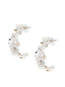 NC-1350 Embellished Half Hoop Earring image
