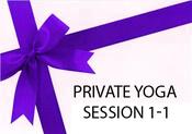 Private Yoga Session 1-1