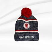 Football Bobble Hats - Man Utd Navy image