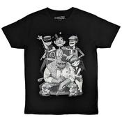 Gorillaz Shirt George Spray (Black) (Back Print) - L