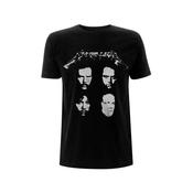 Metallica T-Shirt 4 Faces (Back Print) - XL
