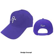 Prince Purple Baseball Cap: White Symbol image
