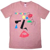 The Strokes Stone Wash Shirt Abstract Face - L
