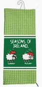 Seasons Of Ireland Tea Towel
