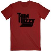 Thin Lizzy Red T-Shirt: Logo - XL