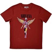 Nirvana In Utero Red T-Shirt - XL