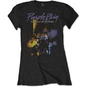 Prince Ladies T-Shirt: Purple Rain - L