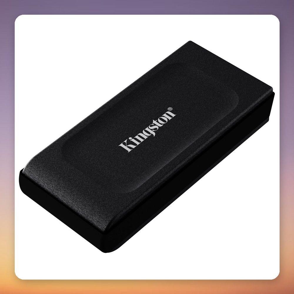 Kingston 1TB XS1000 External USB 3.2 Gen 2 Portable SSD Black