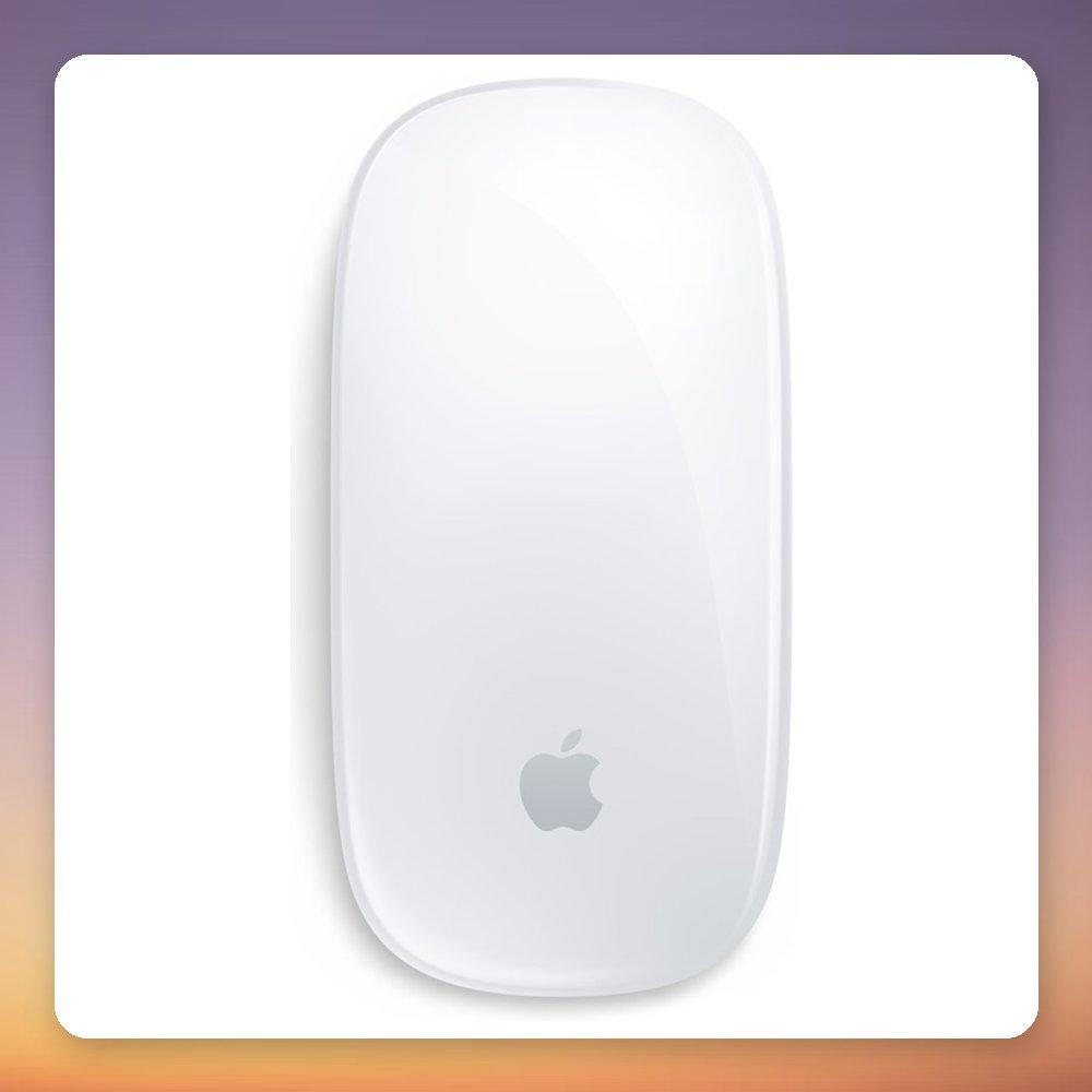 Apple Magic Mouse - White, Multi-Touch Surface, Wireless, Rechargeable