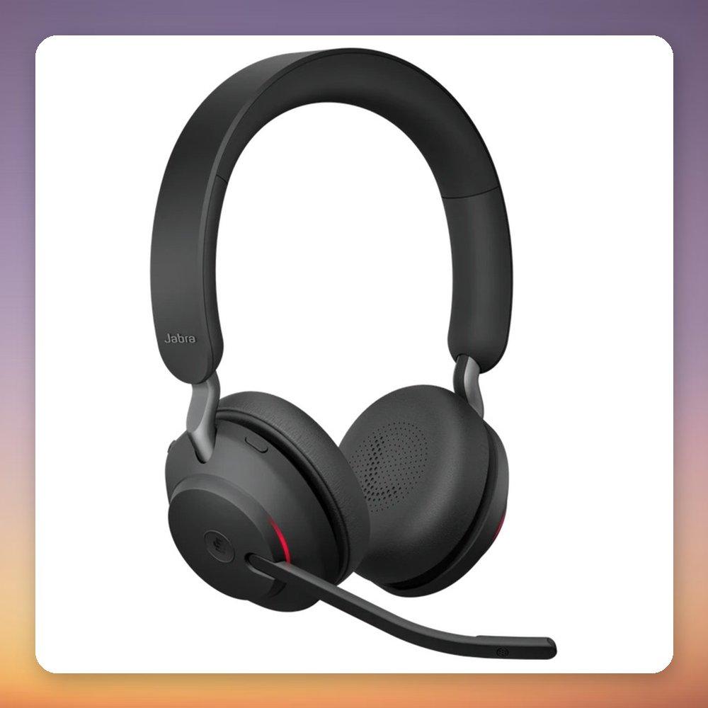 Jabra Evolve2 65 Stereo Wireless Black Headset